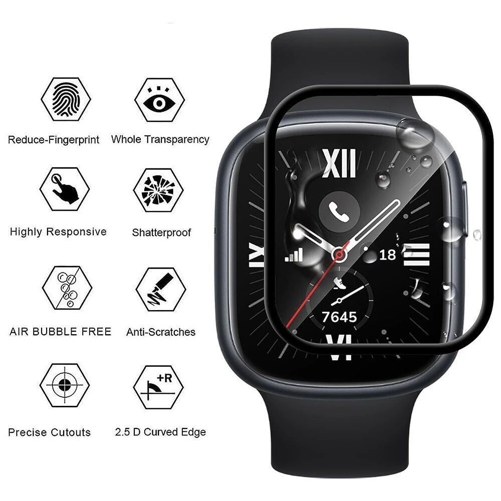 1-5PCS TPU Soft Film for Honor - Smart Watch Accessories 评论和价格