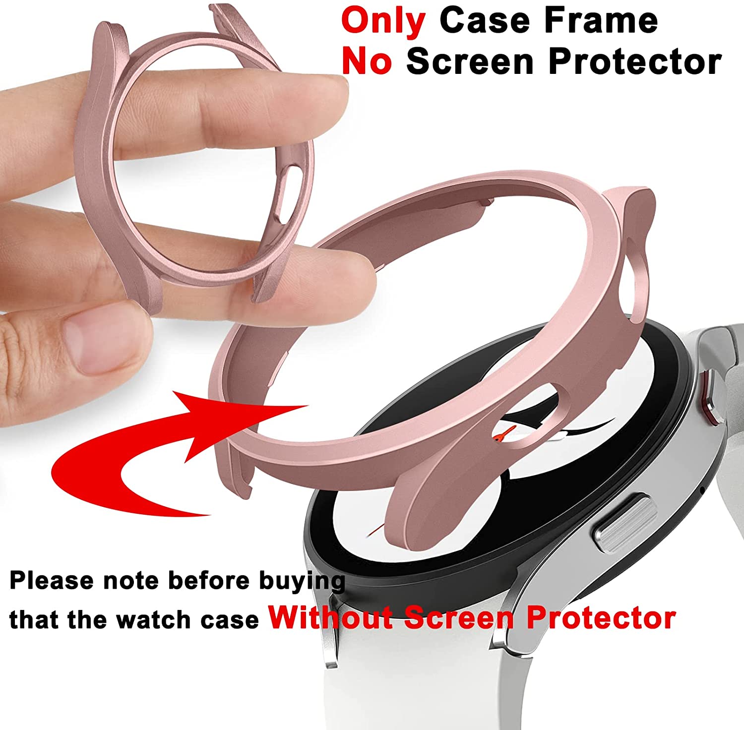 PC Case for Samsung Galaxy wat - Samsung Smartwatch Accessories 评论和价格