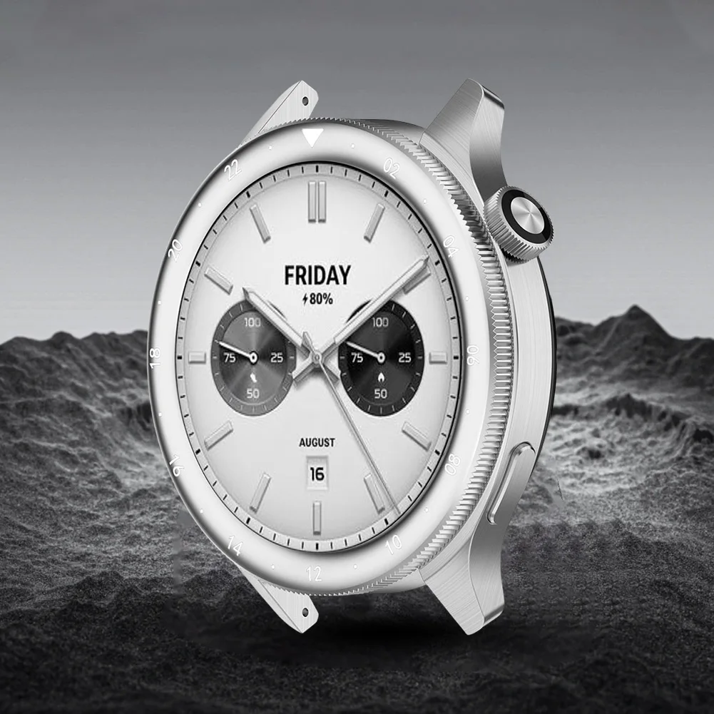 Metal Bezel Rings For Xiaomi W - Xiaomi Smartwatch S4 Accessories 评论和价格