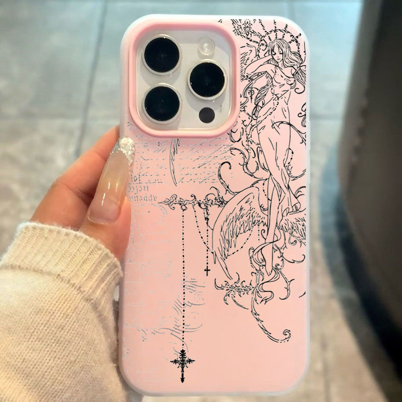 Gothic Style Angel Cross Line  - Samsung Galaxy A55 评论和价格