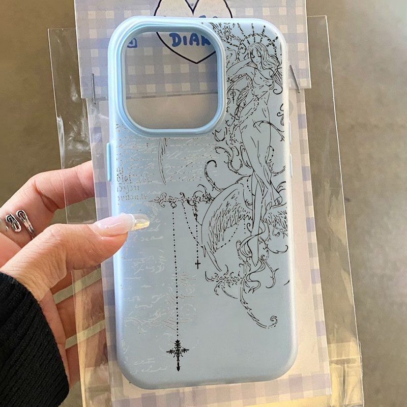 Gothic Style Angel Cross Line  - Samsung Galaxy A55 评论和价格