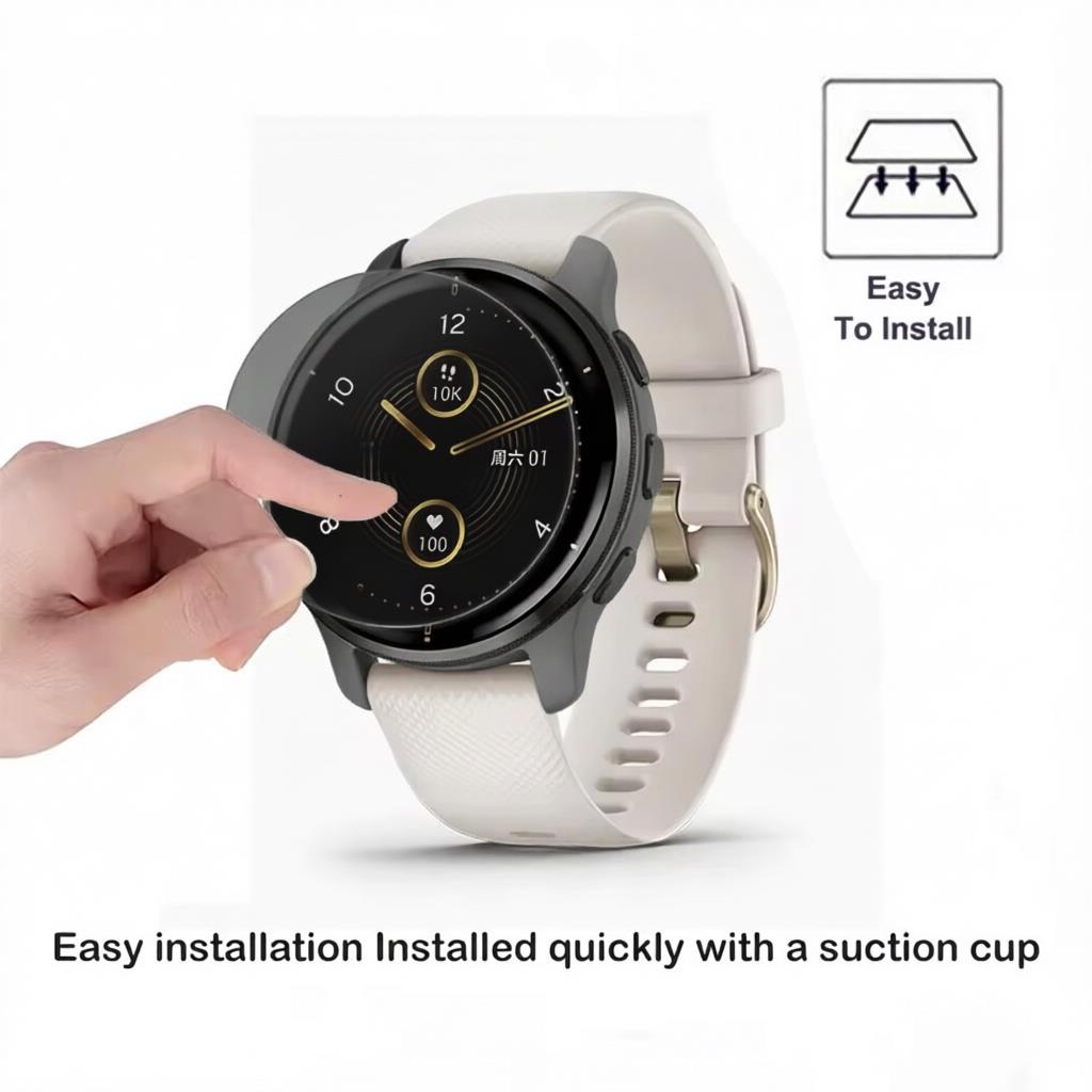 1-5Pcs Privacy Hydrogel Film F - Garmin Smartwatch Accessories 评论和价格