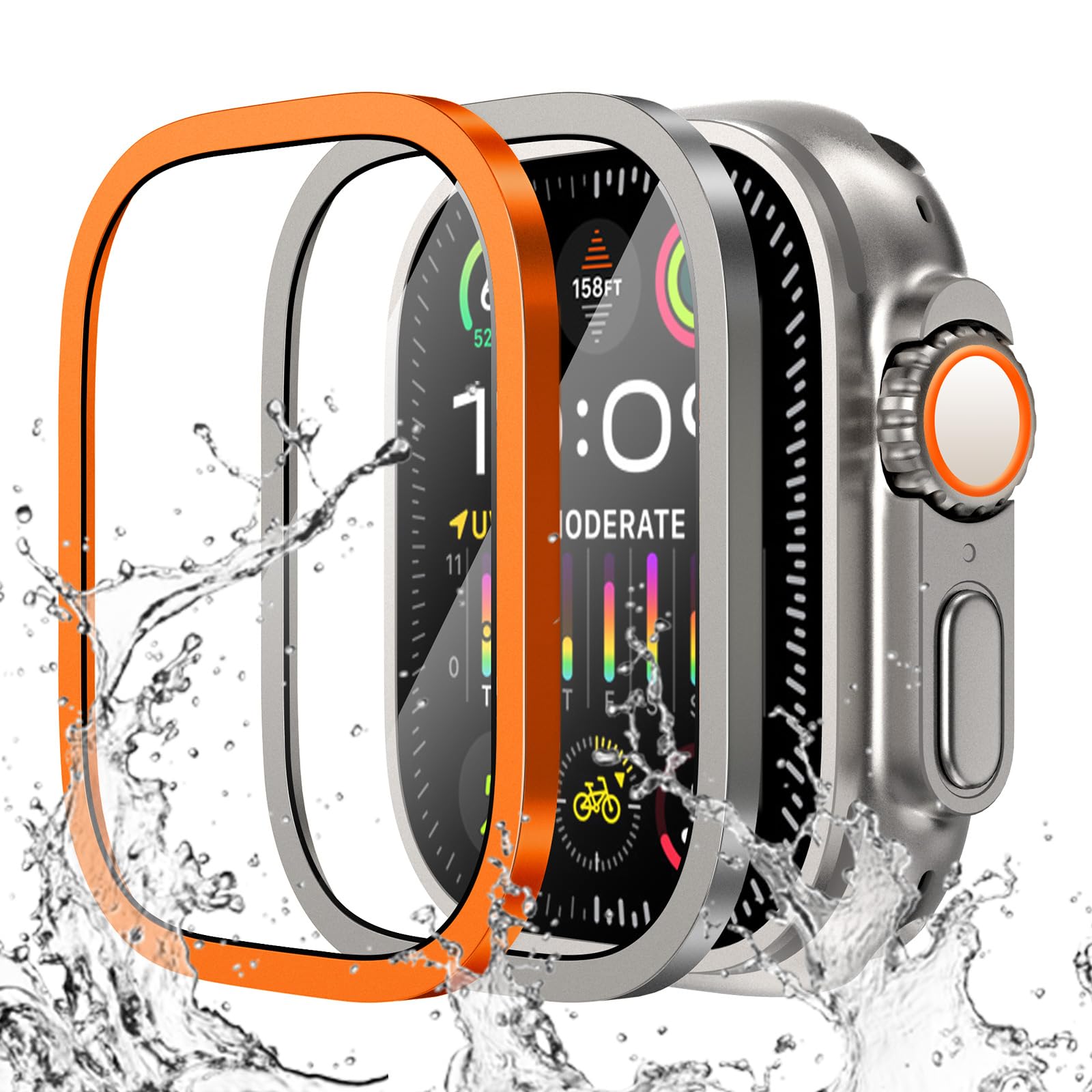 Tempered Glass for Apple Watch - Smartwatch Straps & Accessories 评论和价格