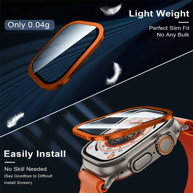 Tempered Glass for Apple Watch - Smartwatch Straps & Accessories 评论和价格