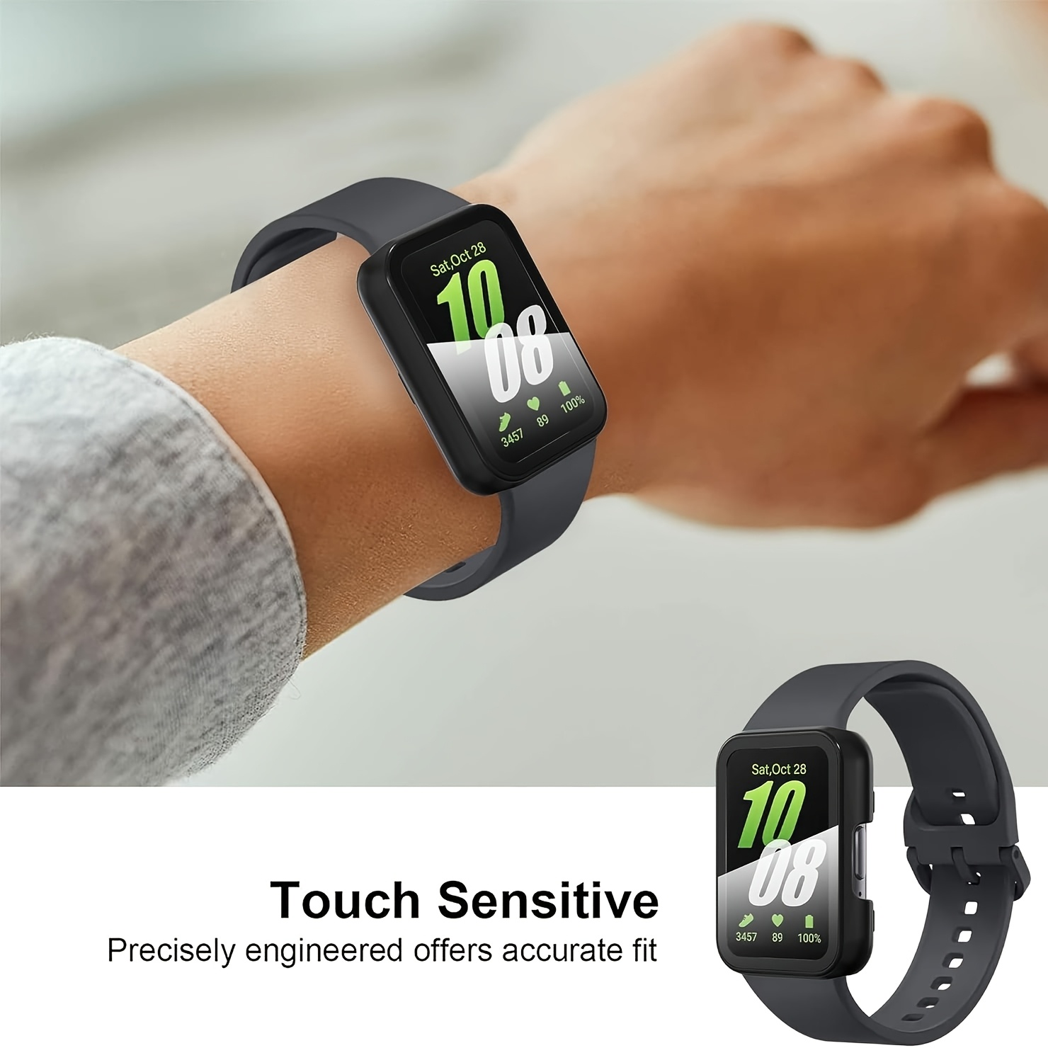 Glass+Case for Samsung Galaxy  - Samsung Smartwatch Accessories 评论和价格