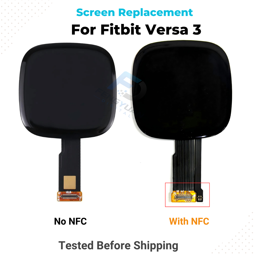 For Fitbit Versa 3 FB511 AMOLE - Smartwatch Touch 评论和价格