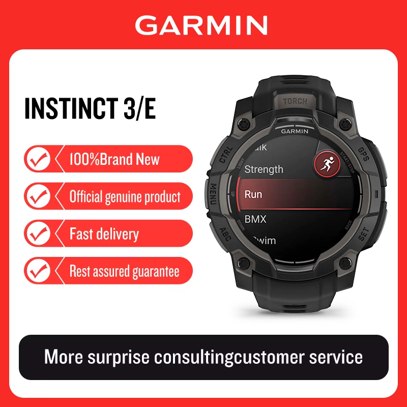 Garmin Instinct3/E Solar Power - Smartwatch X18 评论和价格