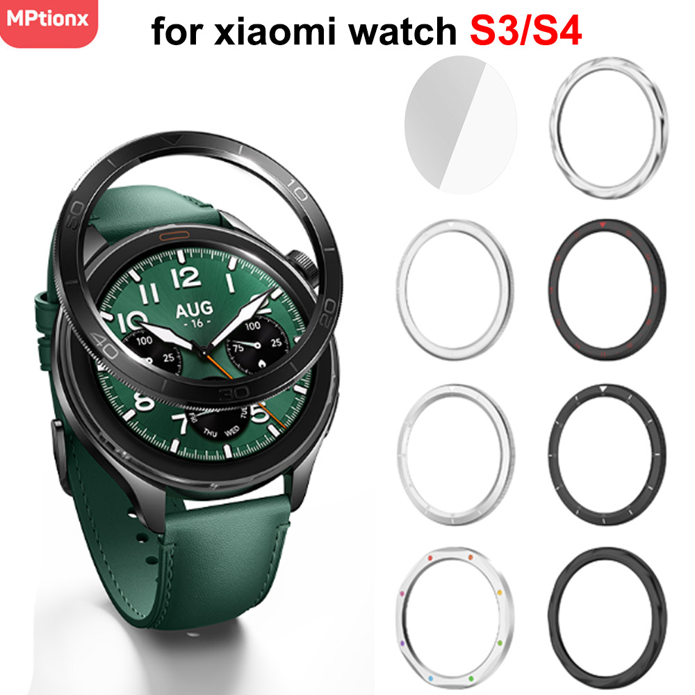 Metal Bezel Ring For Xiaomi Wa - Xiaomi Smartwatch S4 Accessories 评论和价格