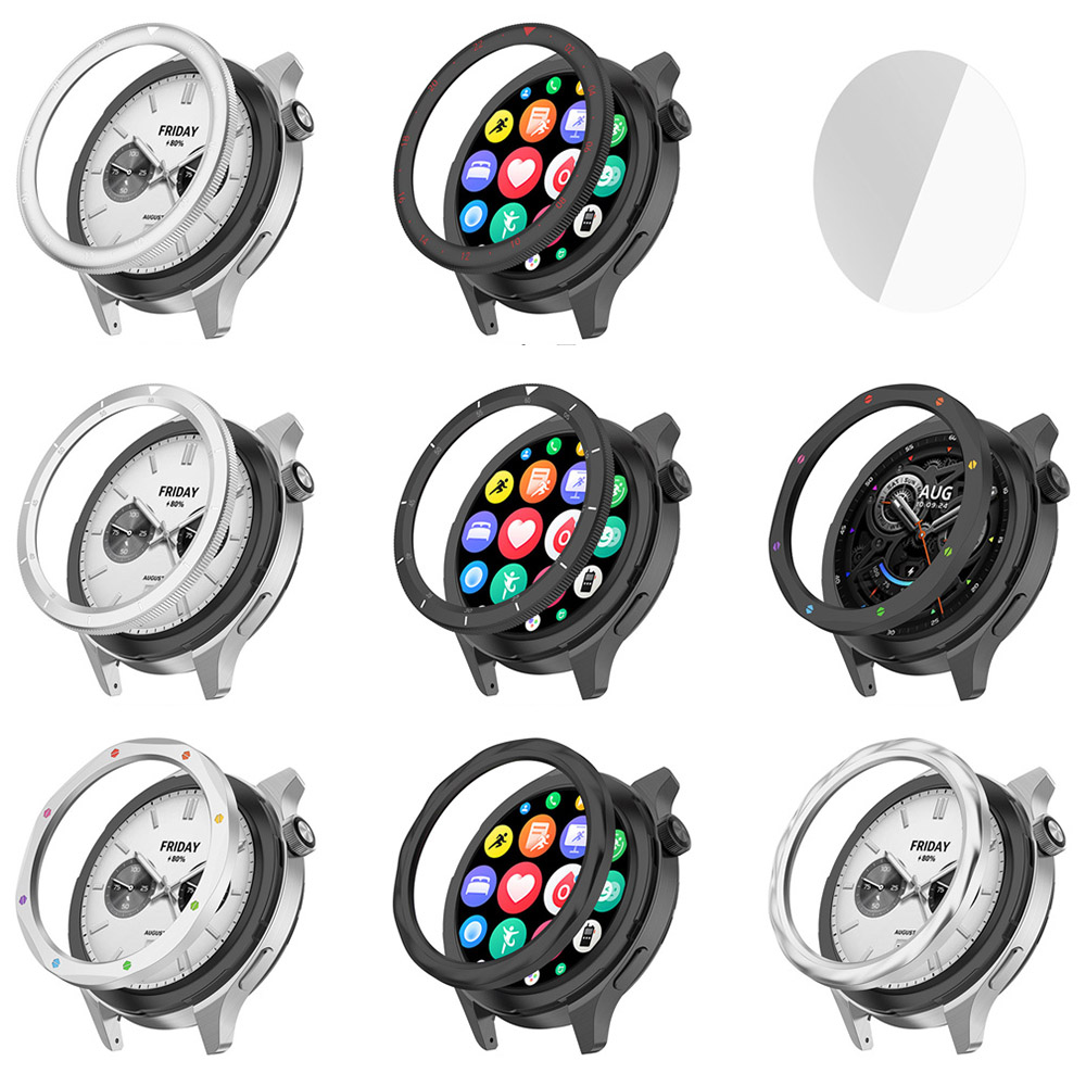Metal Bezel Ring For Xiaomi Wa - Xiaomi Smartwatch S4 Accessories 评论和价格