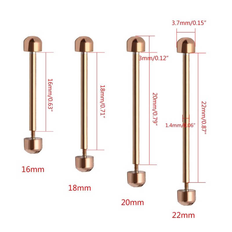 1 Pair Watch Strap Screw Pins  - Smart Watch Accessories 评论和价格