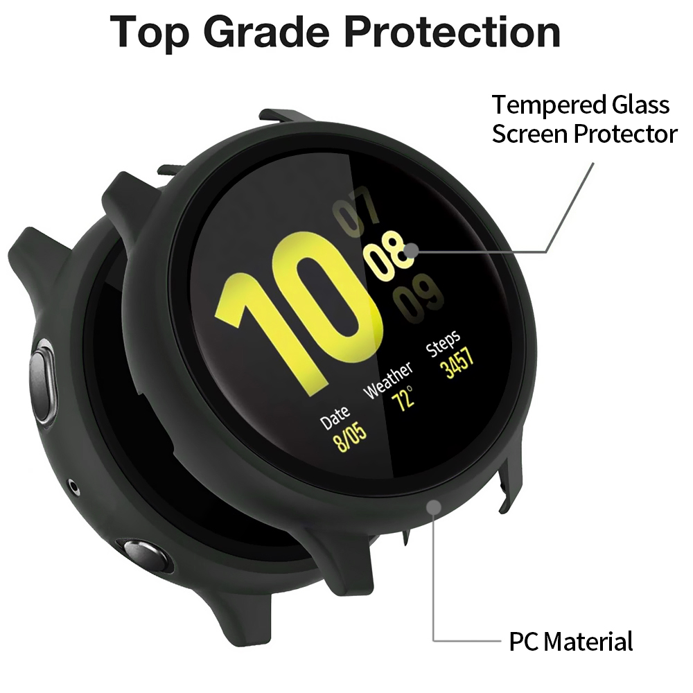 Case+Glass For Samsung Galaxy  - Samsung Smartwatch Accessories 评论和价格