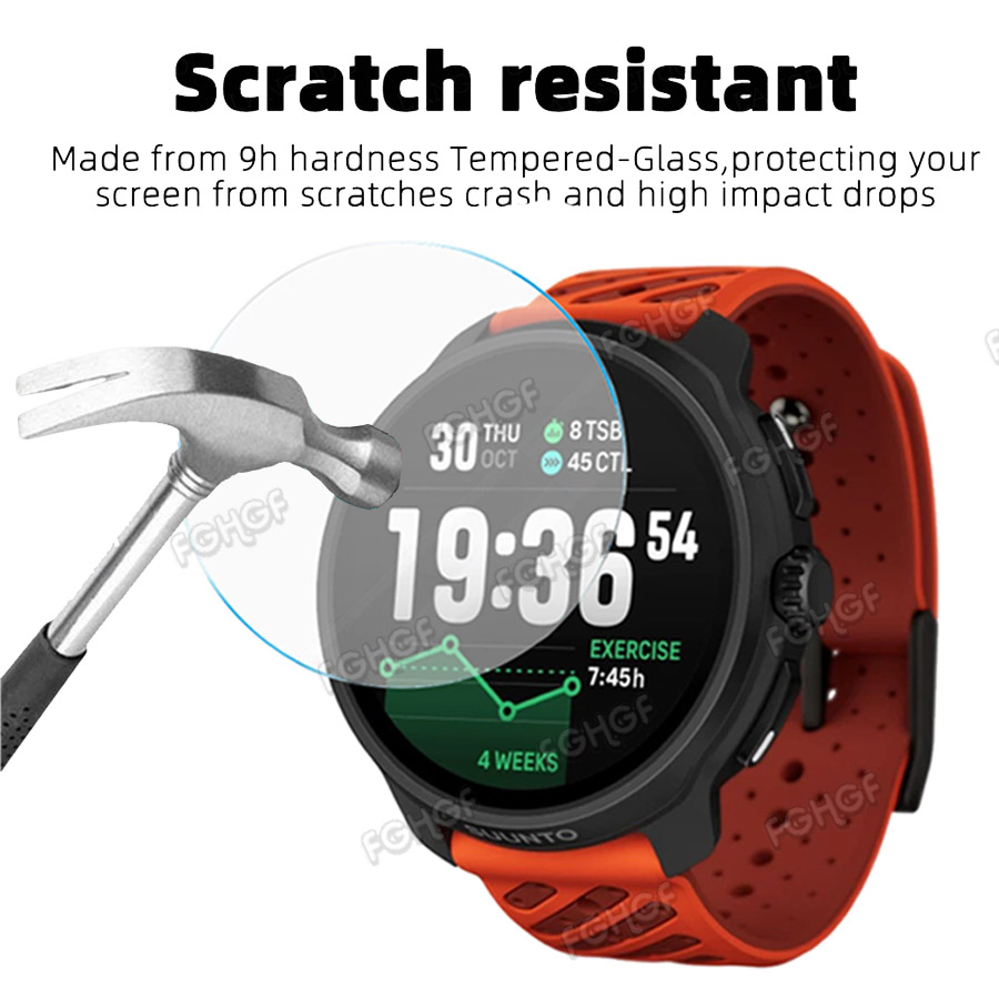 Tempered Glass Protective Film - Garmin Smartwatch Accessories 评论和价格