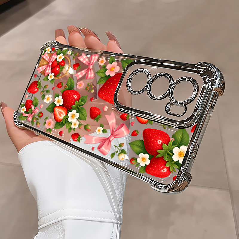 Cute Floral Pink Bow Print Pho - Oppo A78 评论和价格