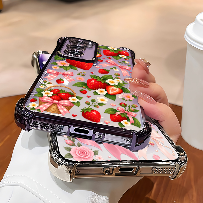 Cute Floral Pink Bow Print Pho - Oppo A78 评论和价格