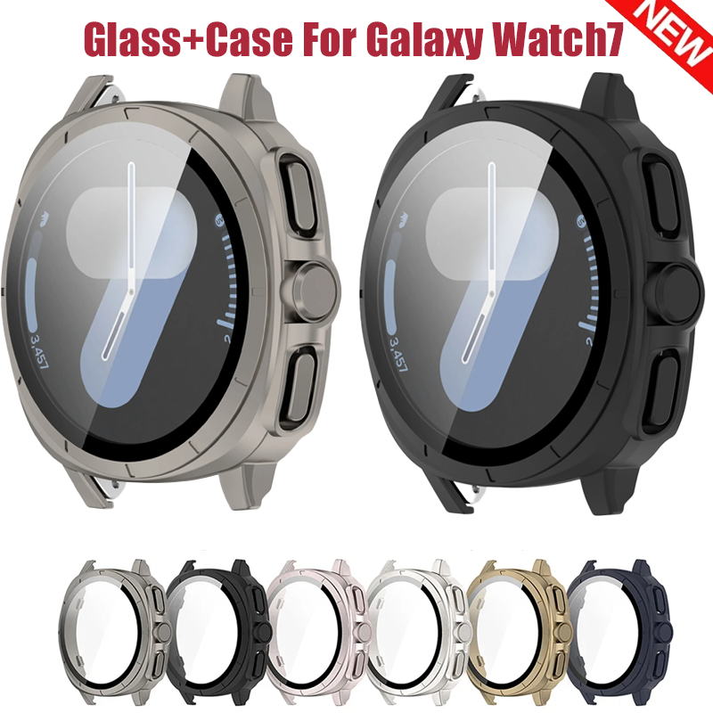 Glass+Case For Samsung Galaxy  - Samsung Smartwatch Accessories 评论和价格