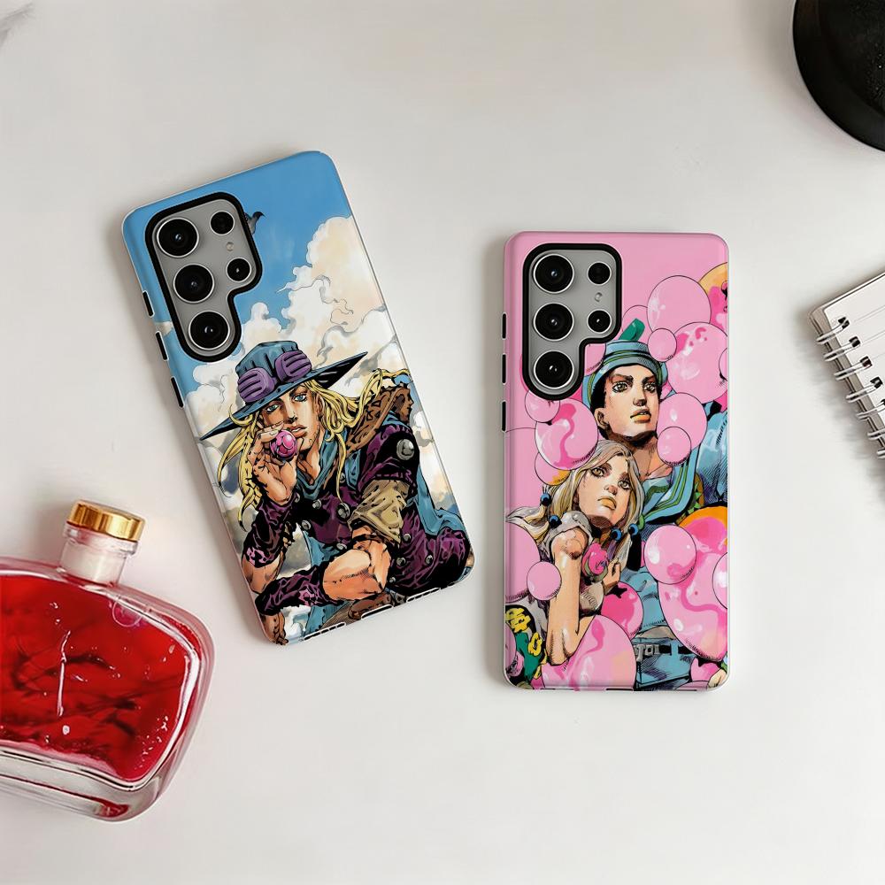 Hot cool Anime J-JOJO Steel Ba - Samsung Galaxy S24 评论和价格