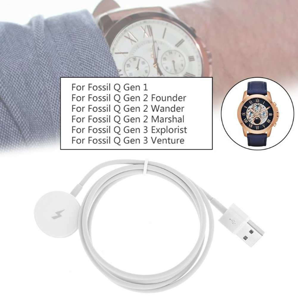 1m Charging Cable Stand Short  - Fossil Smartwatch Accessories 评论和价格