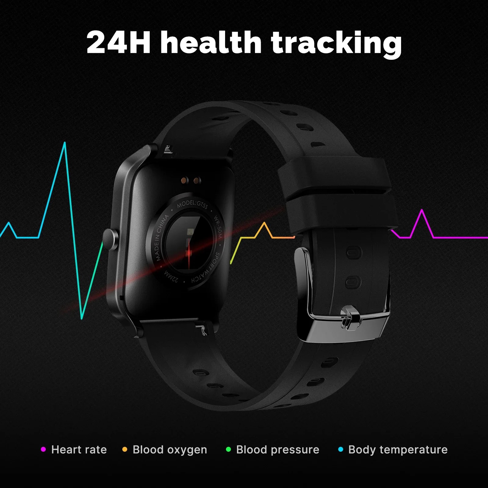 MOES Smart Watch Alexa Built-i - Smartwatch Touch 评论和价格
