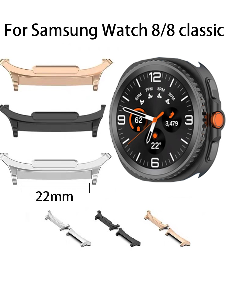 22mm WatchBand Connector for s - Samsung Smartwatch Accessories 评论和价格