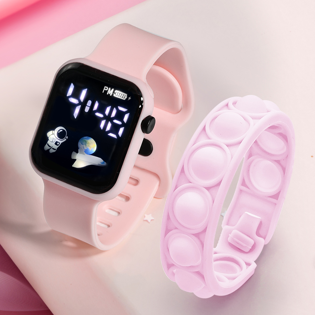 2PCS Children's Smart Watch Br - Smartwatch Touch 评论和价格